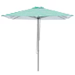 ferngully-2m-square-green-and-white-stripe-aluminium-umbrella-with-cover-thumbnail